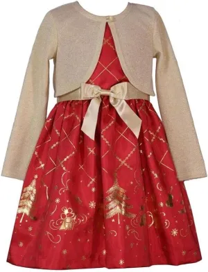 Bonnie Jean Girls Christmas Holiday Special Occasion Party Nutcracker Dress