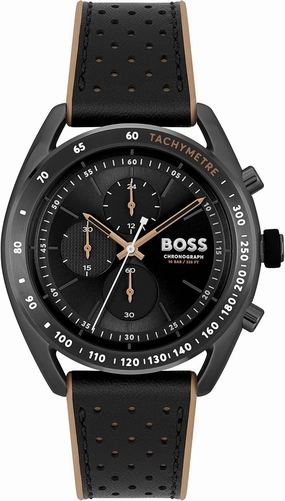 BOSS Center Court Men's Chronograph Stainless Steel Watch - Water Resistant