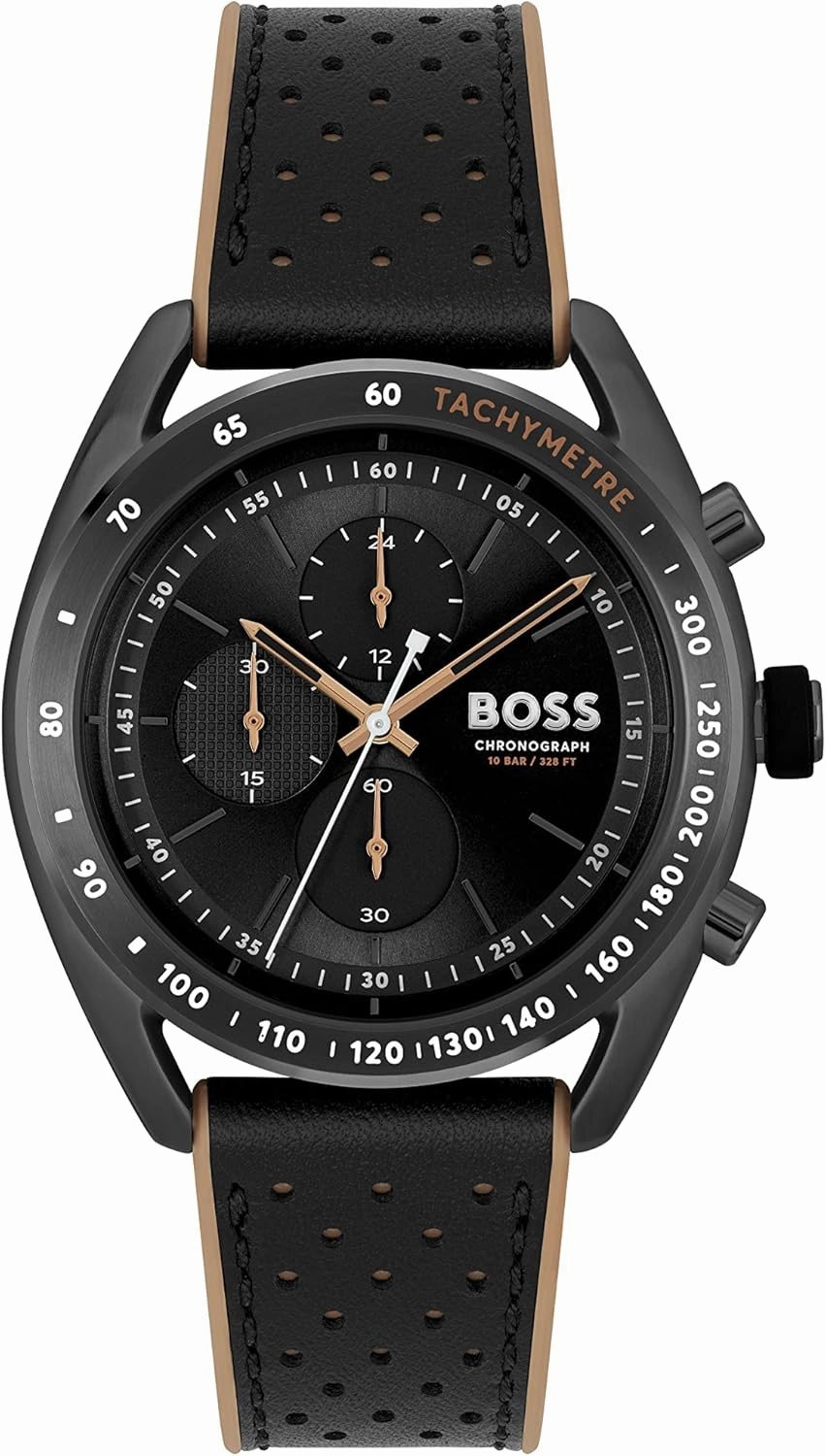 BOSS Center Court Men's Chronograph Stainless Steel Watch - Water Resistant