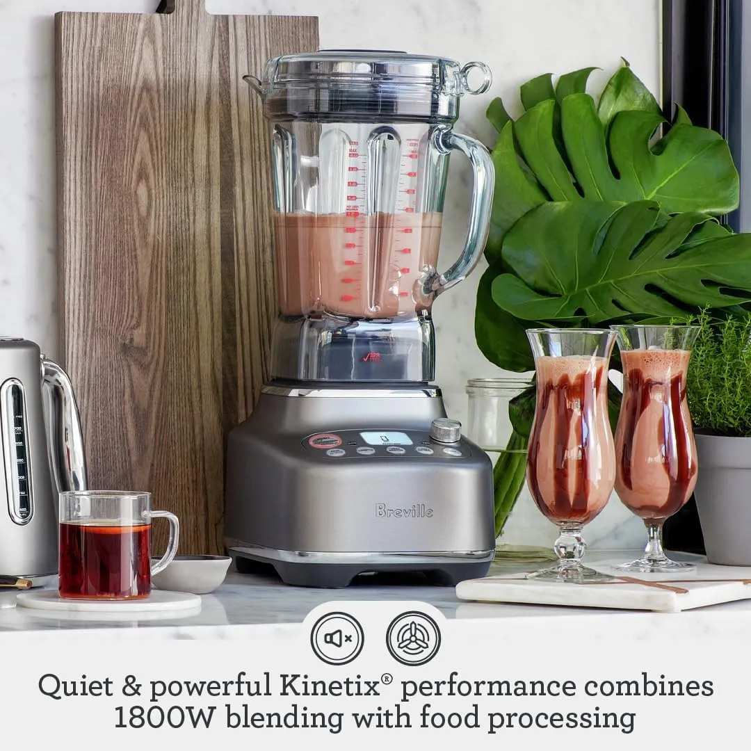 Breville BBL920RCH Super Q Commercial-Grade Home Blender, Royal Champagne
