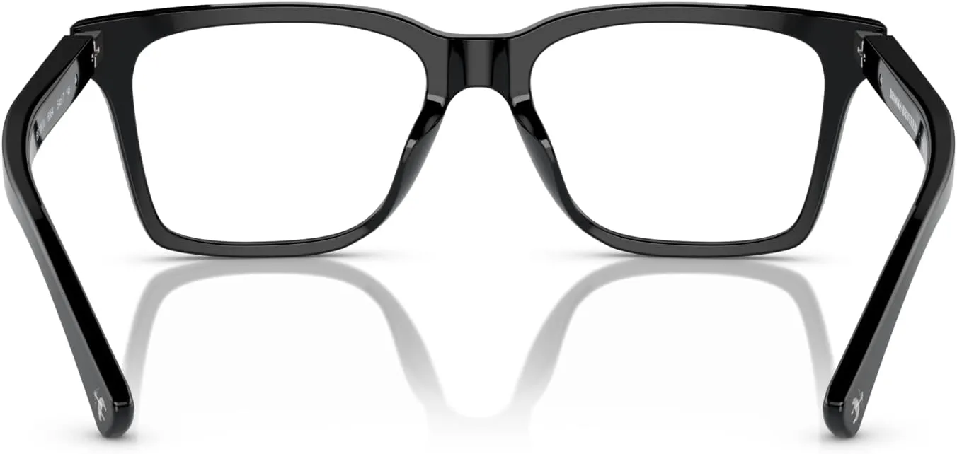 Brooks Brothers Mens BB2061u Universal Fit Square Prescription Eyewear Frames