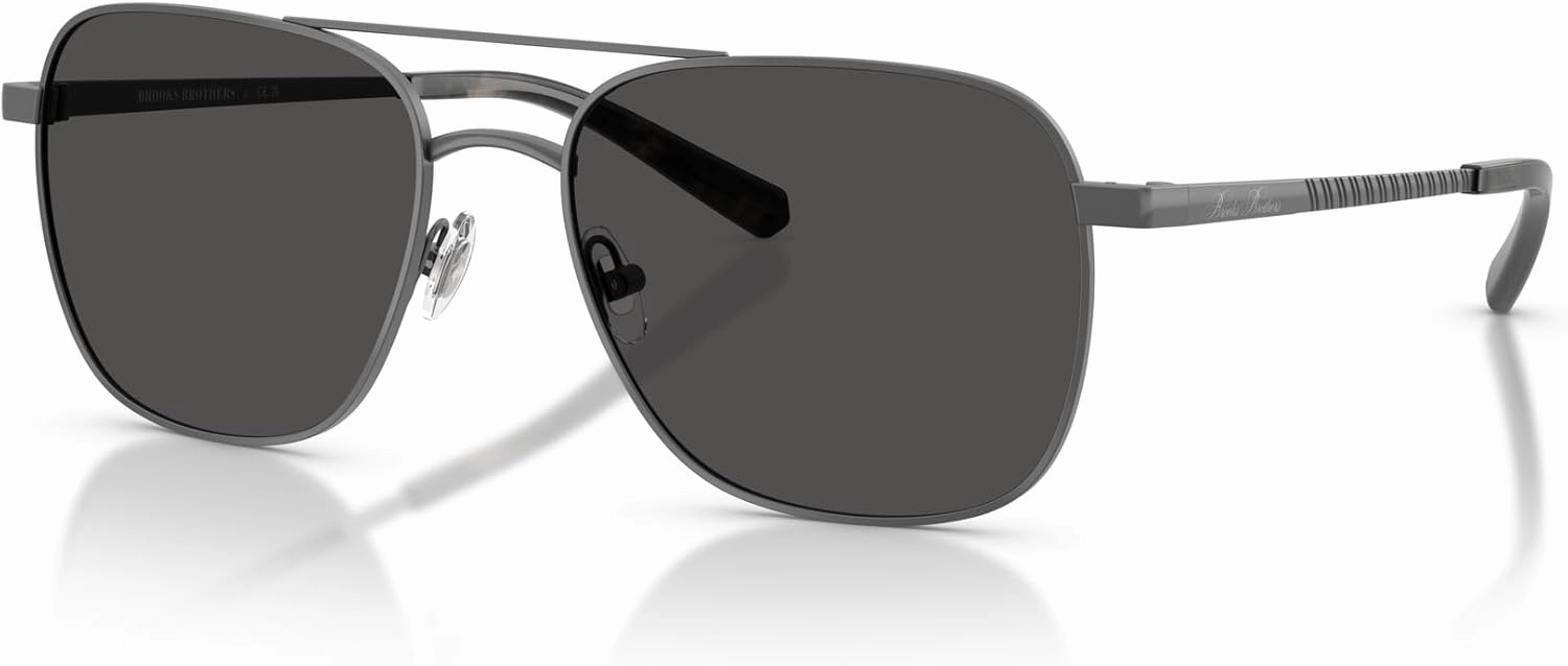 Brooks Brothers Men's Bb4070 Aviator Sunglasses