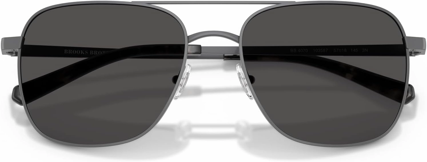 Brooks Brothers Men's Bb4070 Aviator Sunglasses
