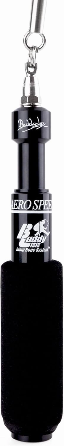 Buddy Lee Aero Speed Jump Rope 2.0 Upgraded Version with Sonic Rocket Speed Swivel Bearing | Tangle-Free & Adjustable Jump Rope for Men & Women - For Fitness, Double-Unders, and Cross-Training