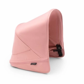 Bugaboo Donkey 5 Sun Canopy with UPF 50 Sun Protection Treatment and Peekaboo Panel, Morning Pink