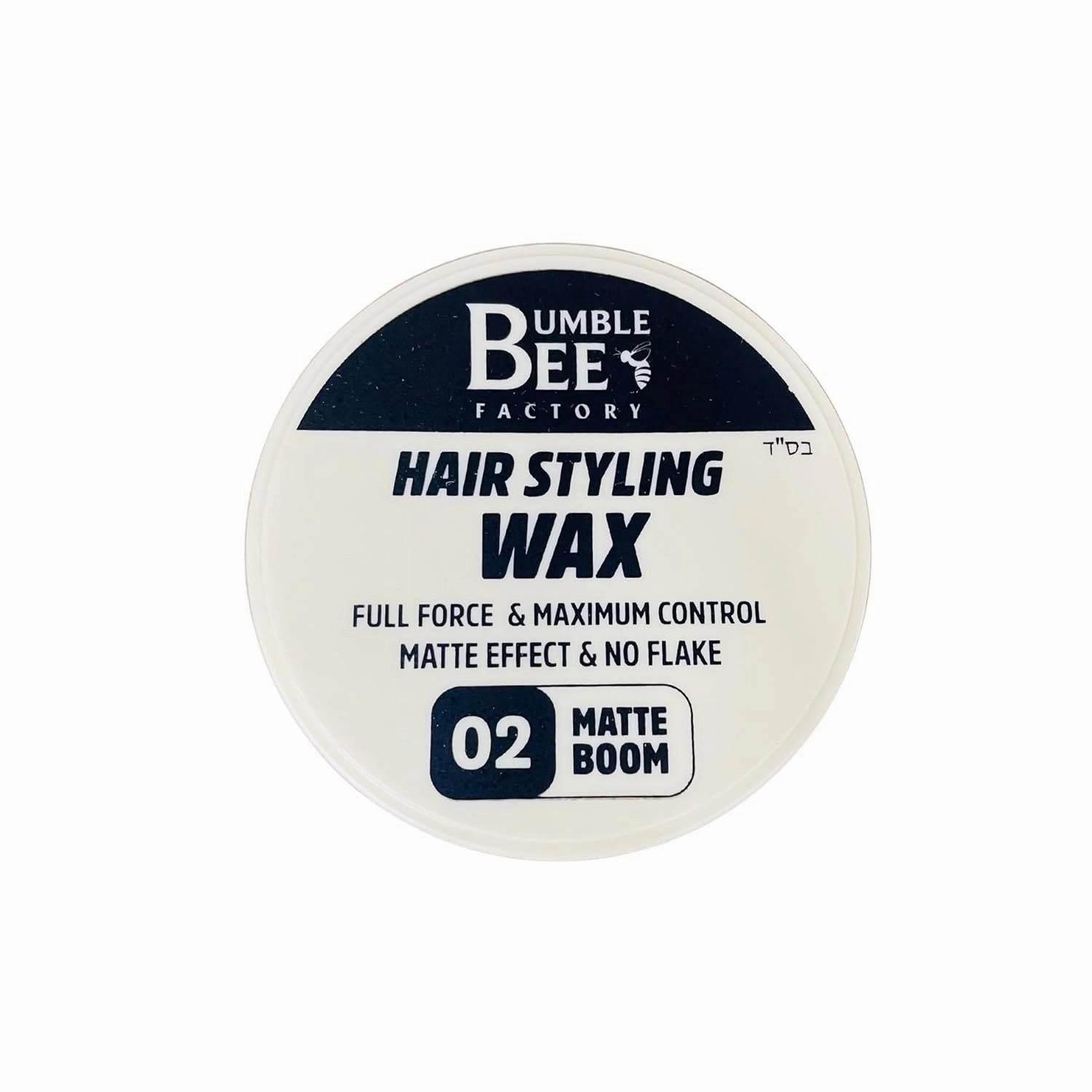 BUMBLE BEE Hair Styling Wax, 4 Styles, Firm Hold, Natural Finish (150 ml, 02 White (Matte))