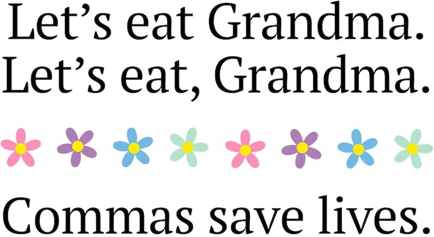 CafePress Commas Save Lives 11 oz (325 ml) Ceramic Coffee Mug