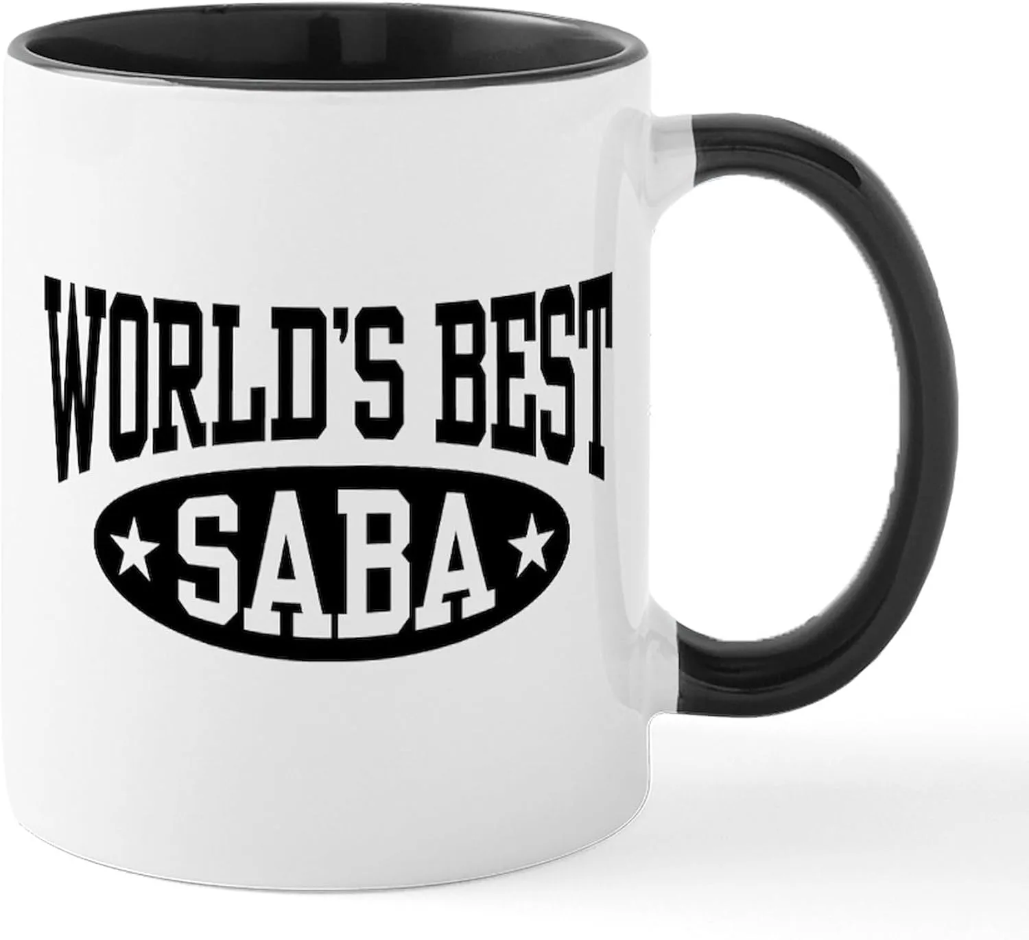 CafePress World's Best Saba Mug 11 oz (325 ml) Ceramic Coffee Mug