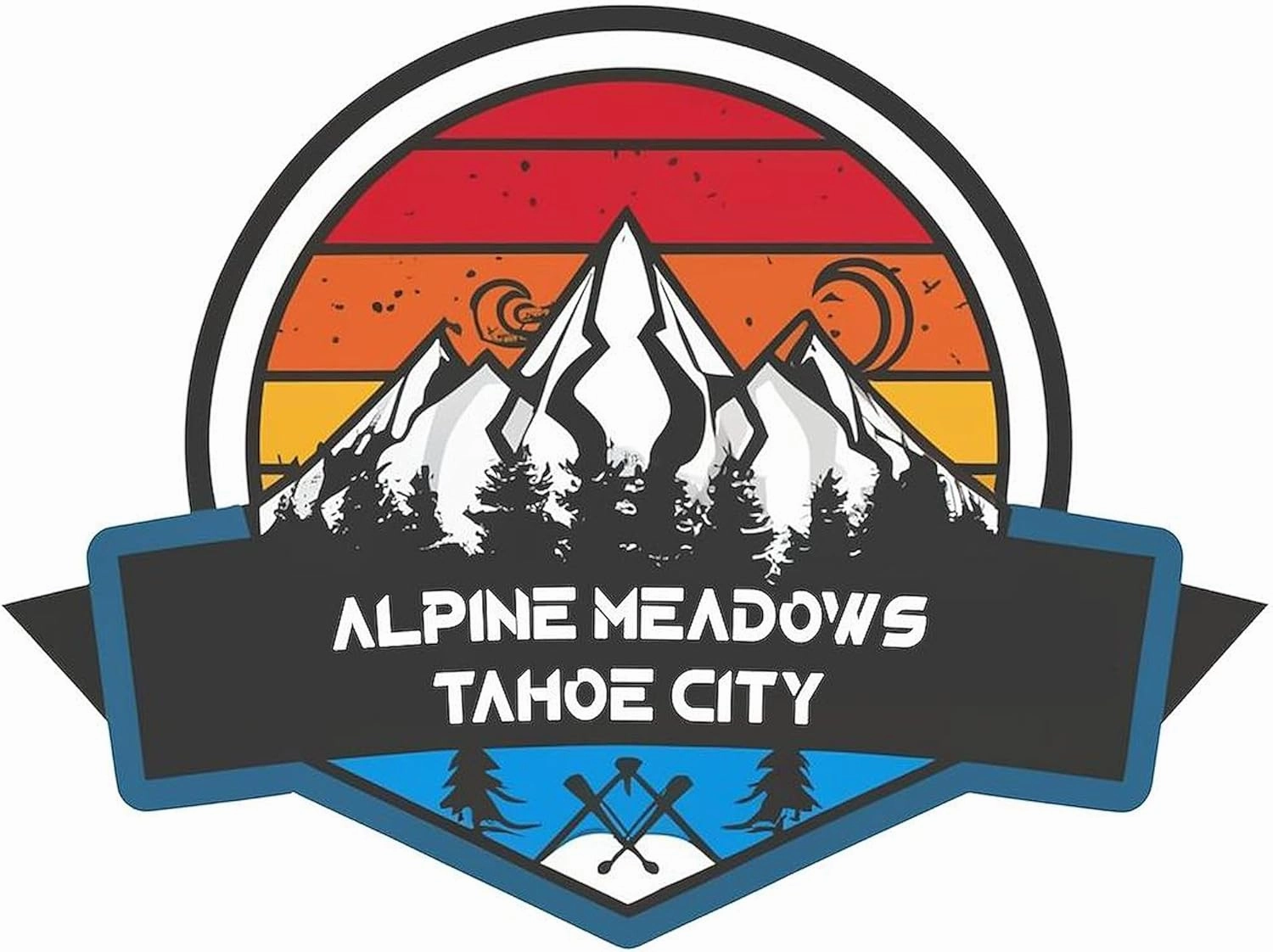 CafePress Alpine Meadows Tahoe City California Mugs 11 oz (325 ml) Ceramic Coffee Mug