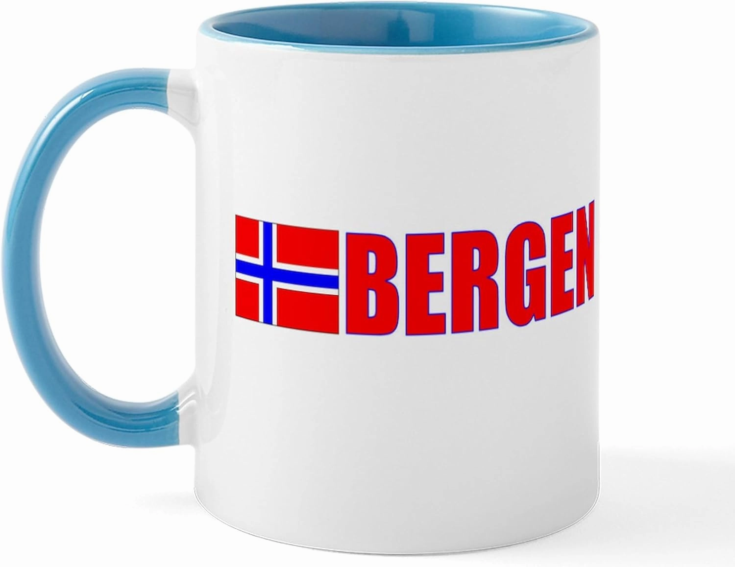 CafePress Bergen, Norway Mug 11 oz (325 ml) Ceramic Coffee Mug