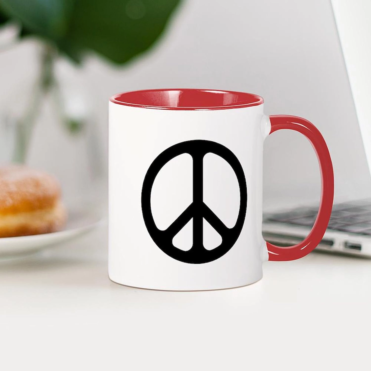 CafePress Black CND Logo Mug 11 oz (325 ml) Ceramic Coffee Mug