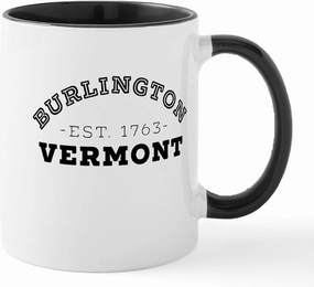 CafePress Burlington Vermont Mugs 11 oz (325 ml) Ceramic Coffee Mug