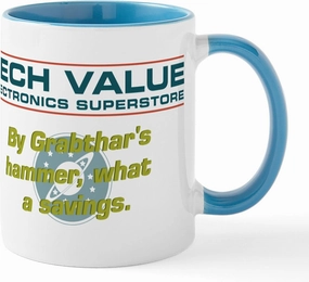 CafePress By Grabthar's Hammer What A Mug 11 oz (325 ml) Ceramic Coffee Mug