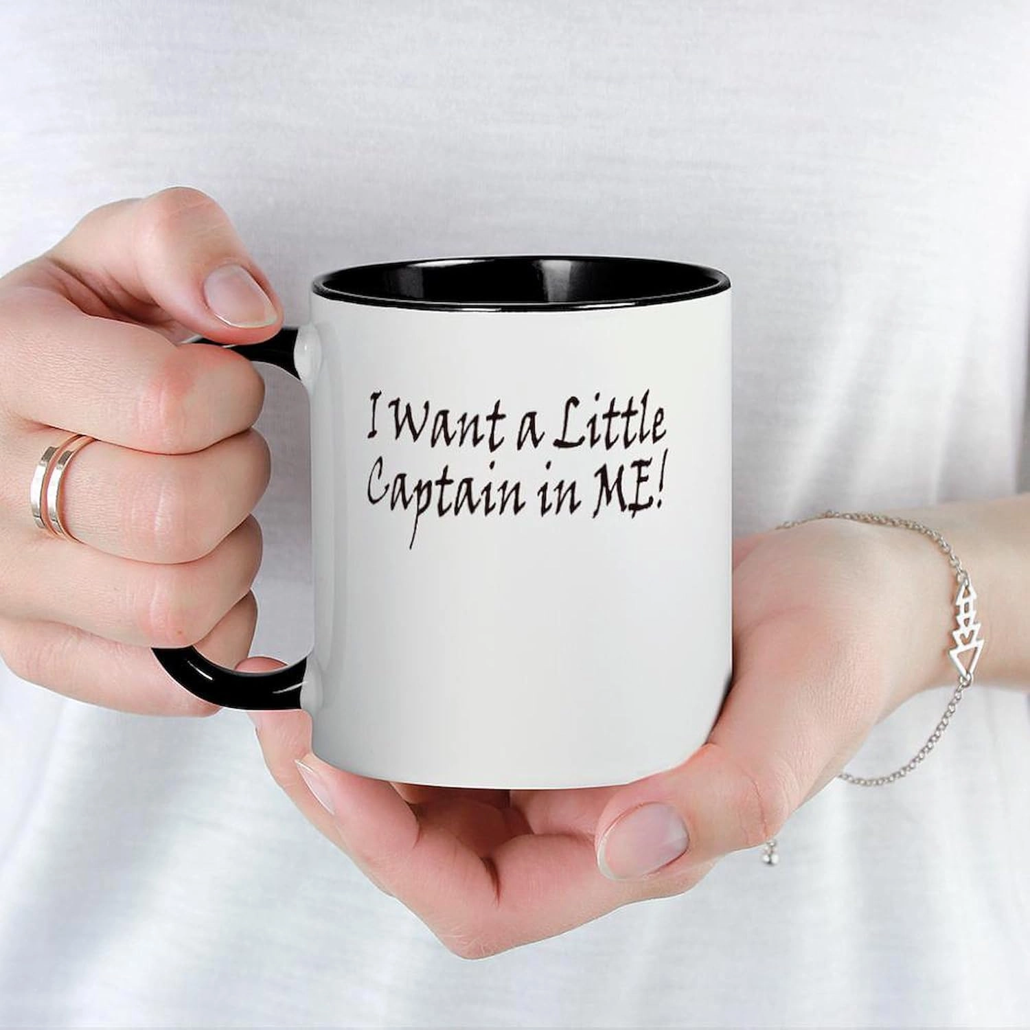 CafePress Captain In Me Mug 11 oz (325 ml) Ceramic Coffee Mug