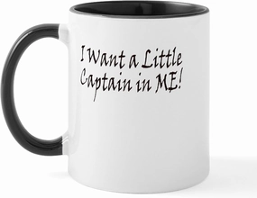 CafePress Captain In Me Mug 11 oz (325 ml) Ceramic Coffee Mug