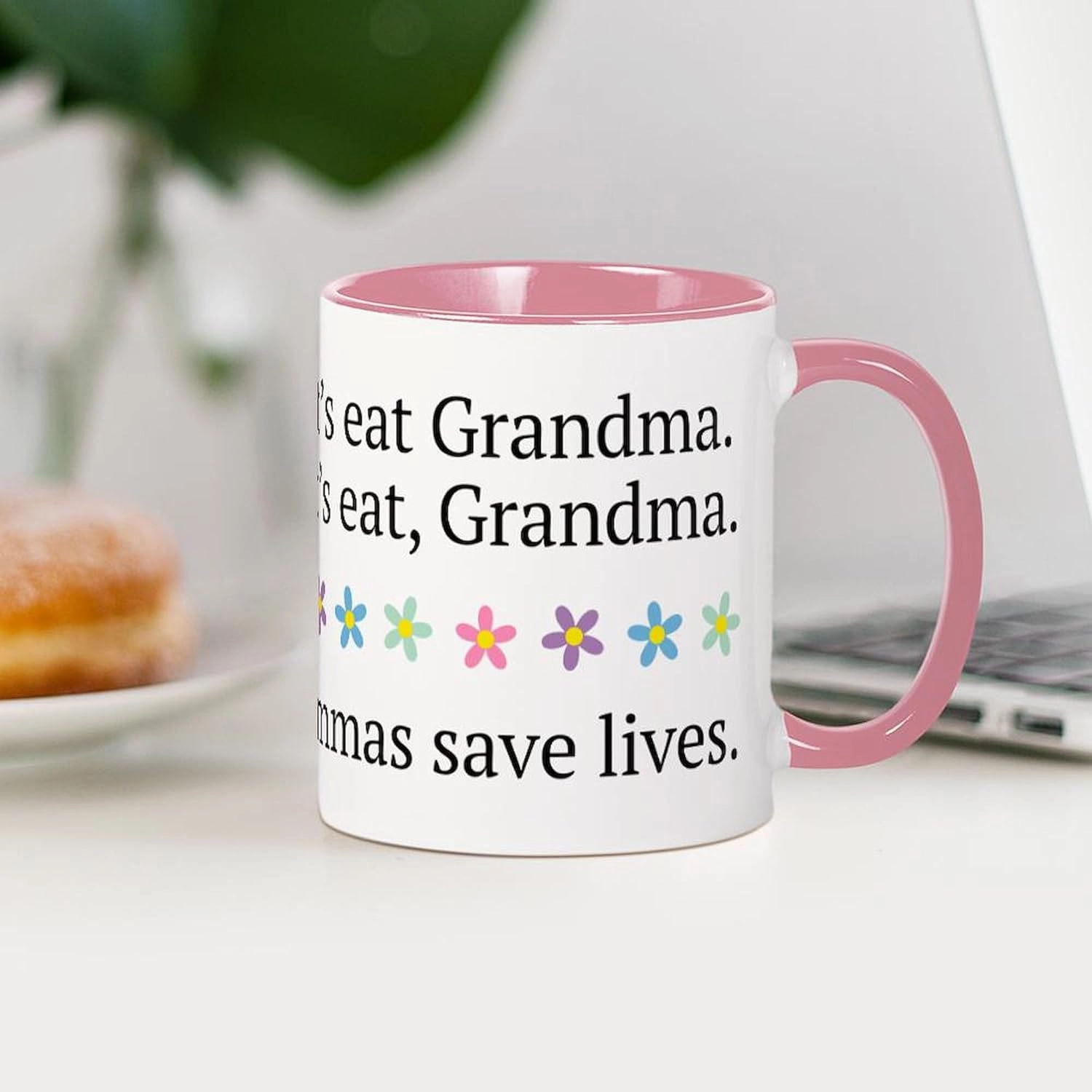 CafePress Commas Save Lives 11 oz (325 ml) Ceramic Coffee Mug
