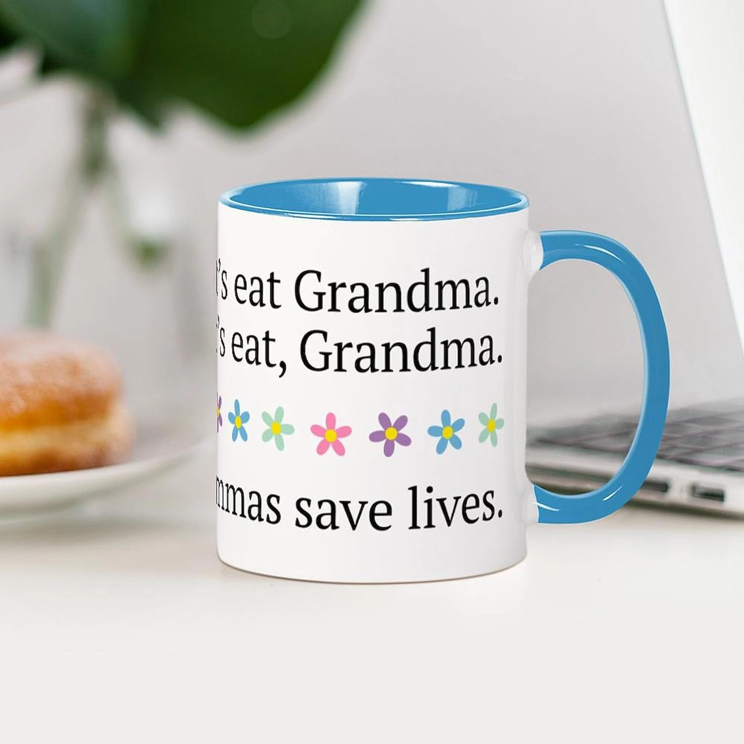 CafePress Commas Save Lives 11 oz (325 ml) Ceramic Coffee Mug