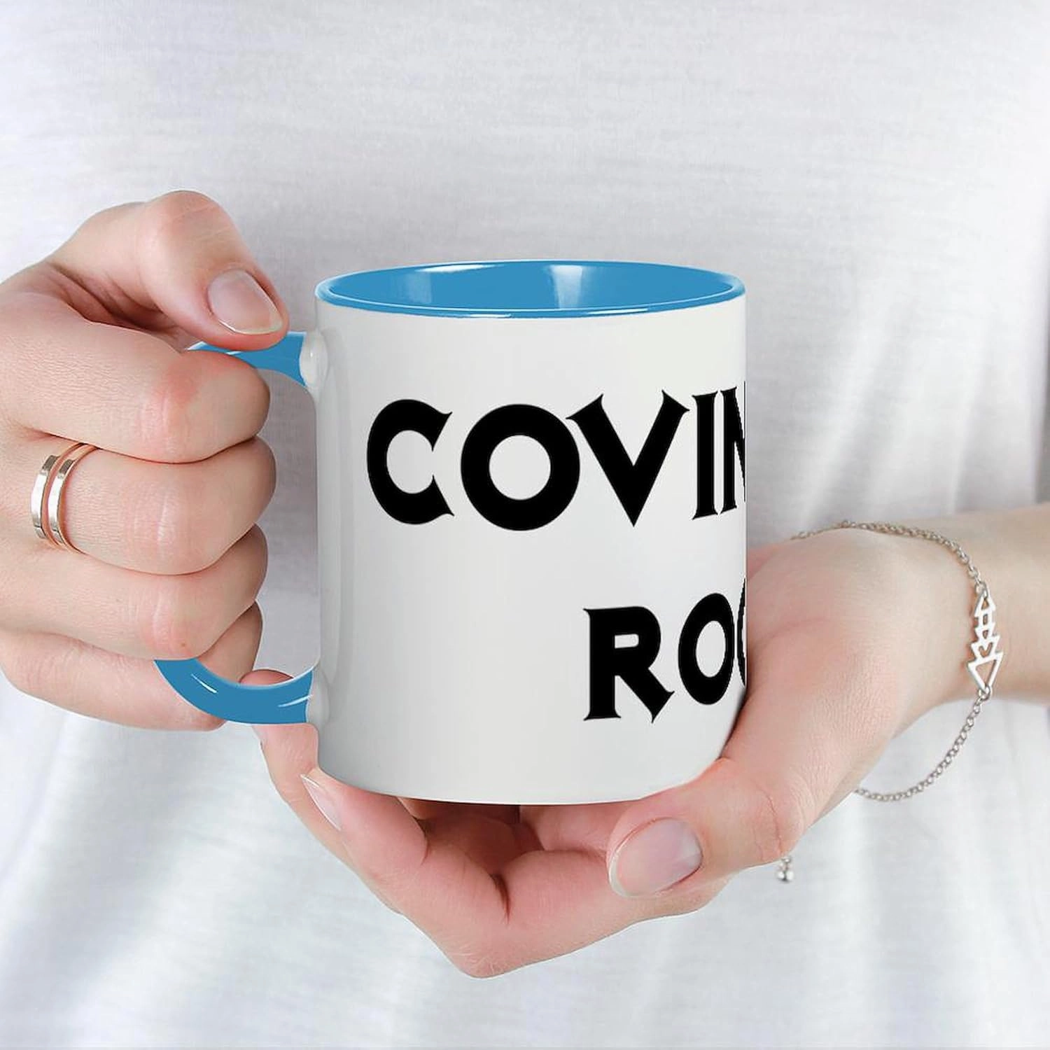 CafePress Covington Rocks! Mug 11 oz (325 ml) Ceramic Coffee Mug