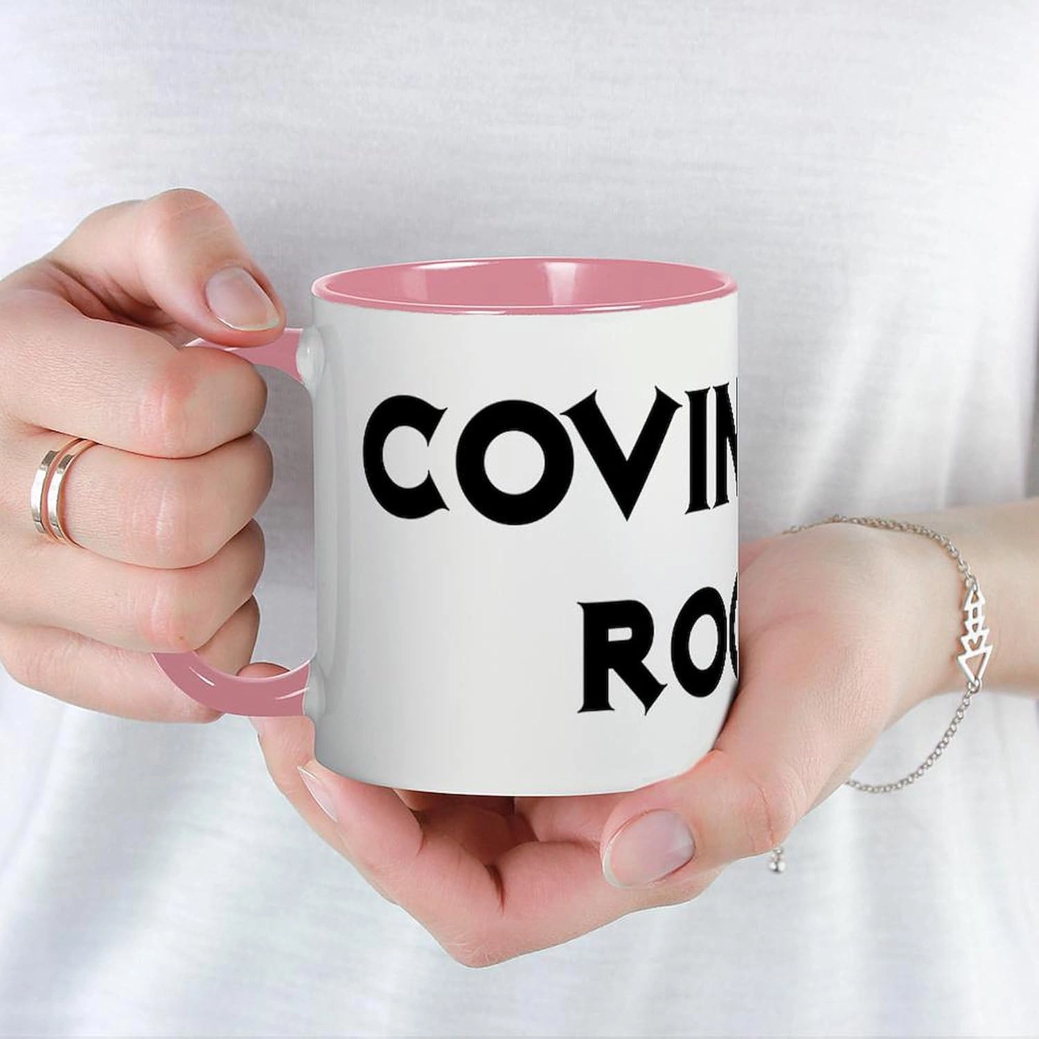 CafePress Covington Rocks! Mug 11 oz (325 ml) Ceramic Coffee Mug
