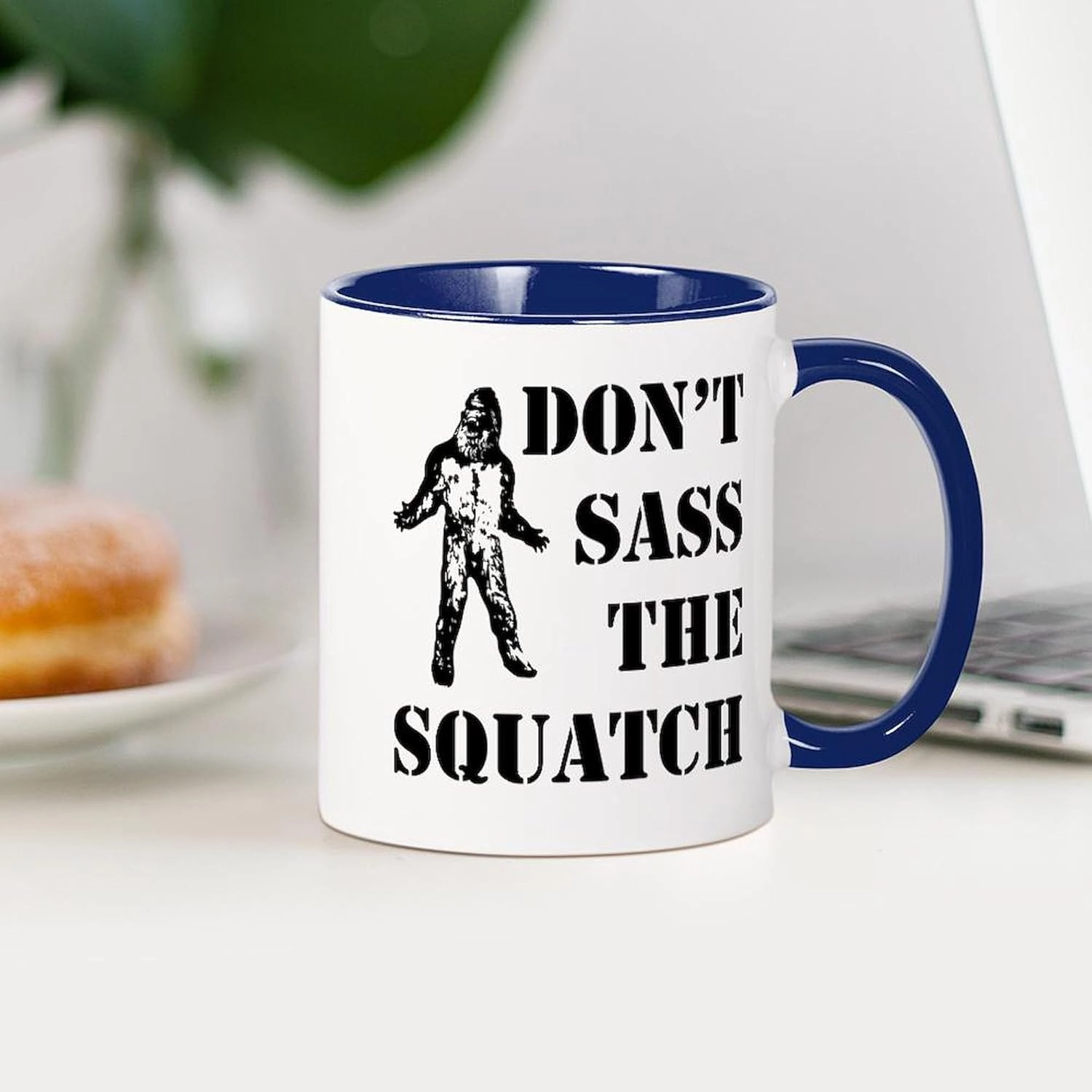 CafePress Dont Sass The Squatch Mug 11 oz (325 ml) Ceramic Coffee Mug