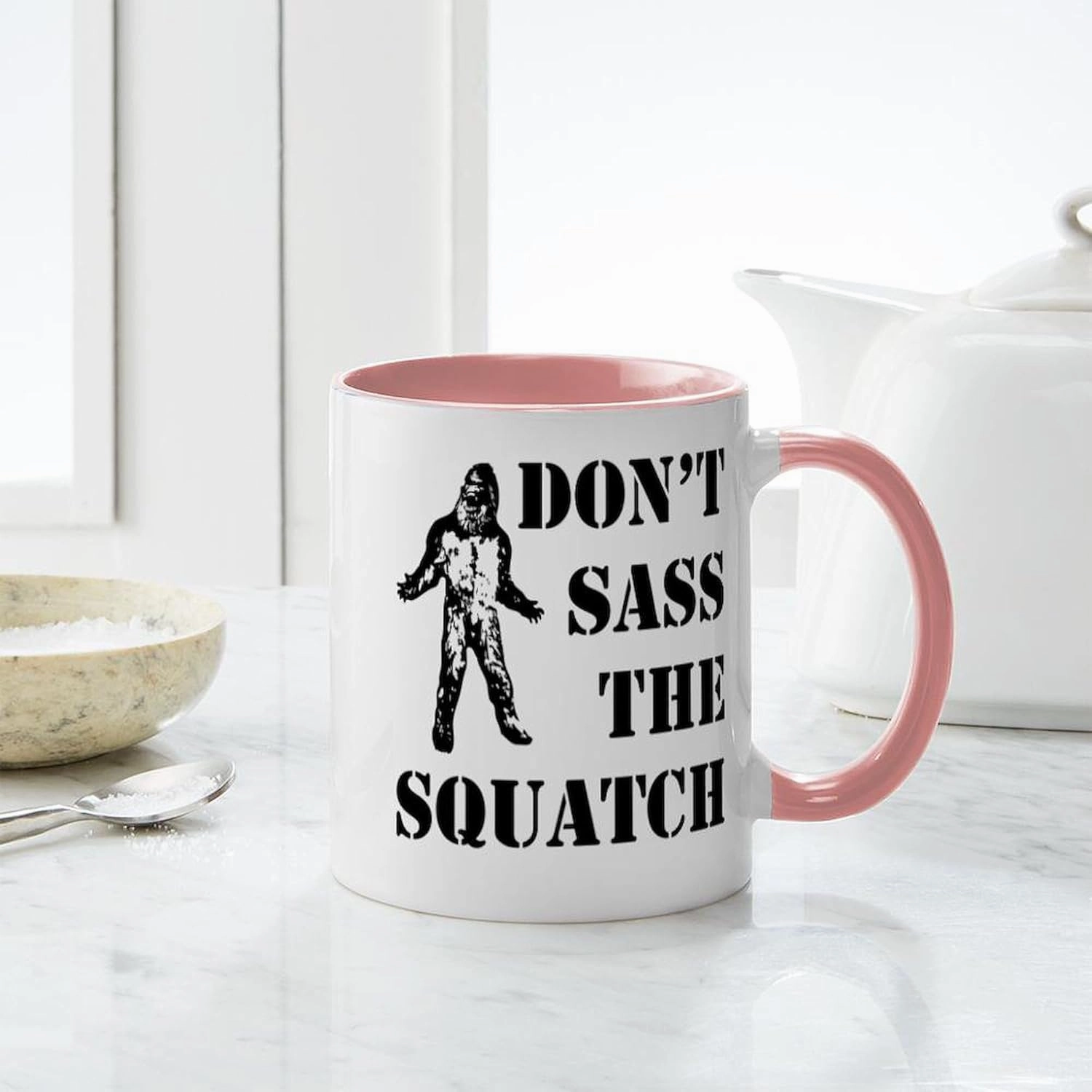 CafePress Dont Sass The Squatch Mug 11 oz (325 ml) Ceramic Coffee Mug