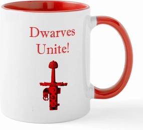 CafePress Dwarves Unite Mugs 11 oz (325 ml) Ceramic Coffee Mug