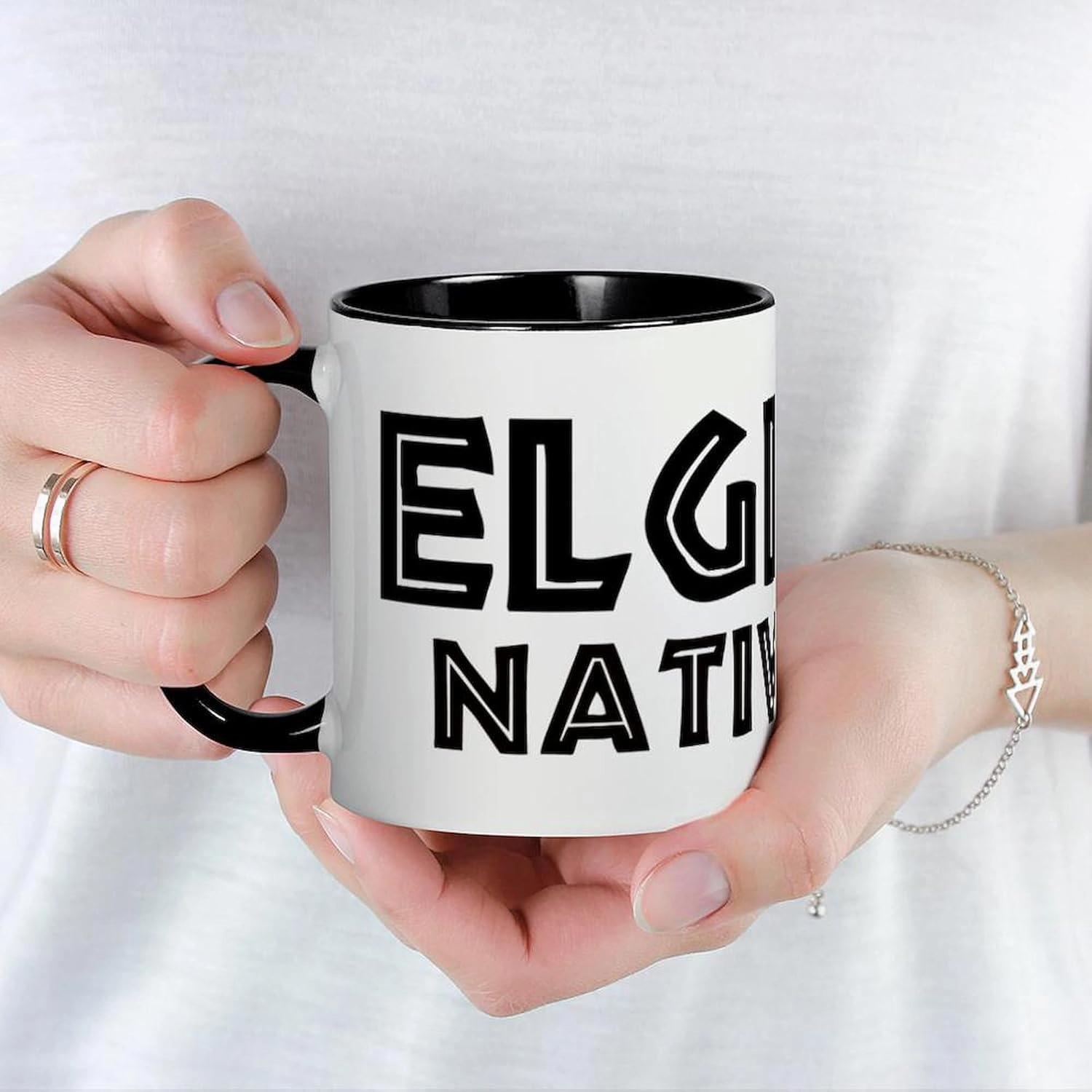 CafePress Elgin Native Mug 11 oz (325 ml) Ceramic Coffee Mug