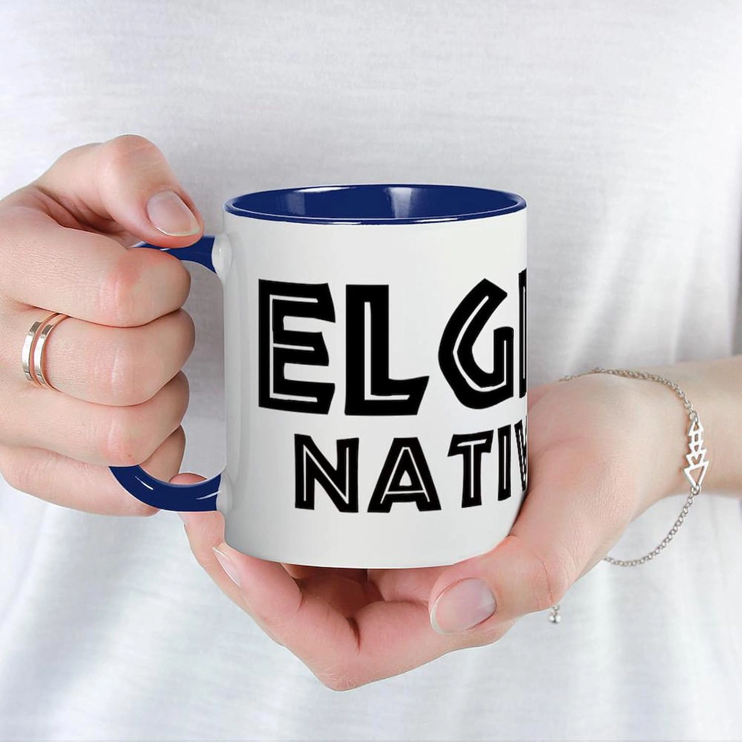 CafePress Elgin Native Mug 11 oz (325 ml) Ceramic Coffee Mug