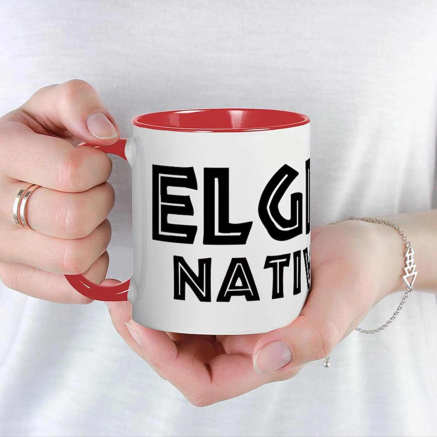 CafePress Elgin Native Mug 11 oz (325 ml) Ceramic Coffee Mug