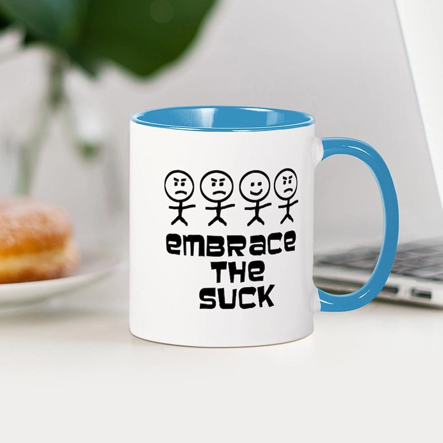 CafePress Embrace The Suck Mugs 11 oz (325 ml) Ceramic Coffee Mug