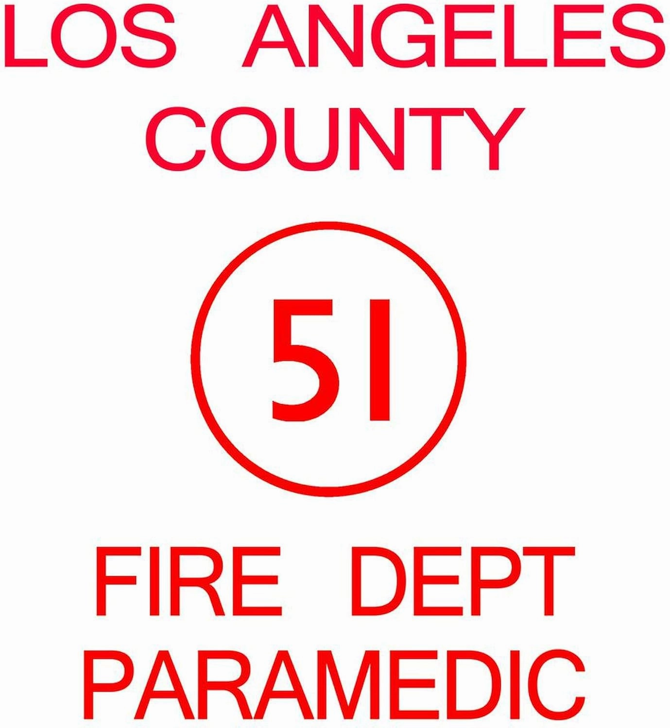 CafePress Emergency Squad 51 Mug 11 oz (325 ml) Ceramic Coffee Mug