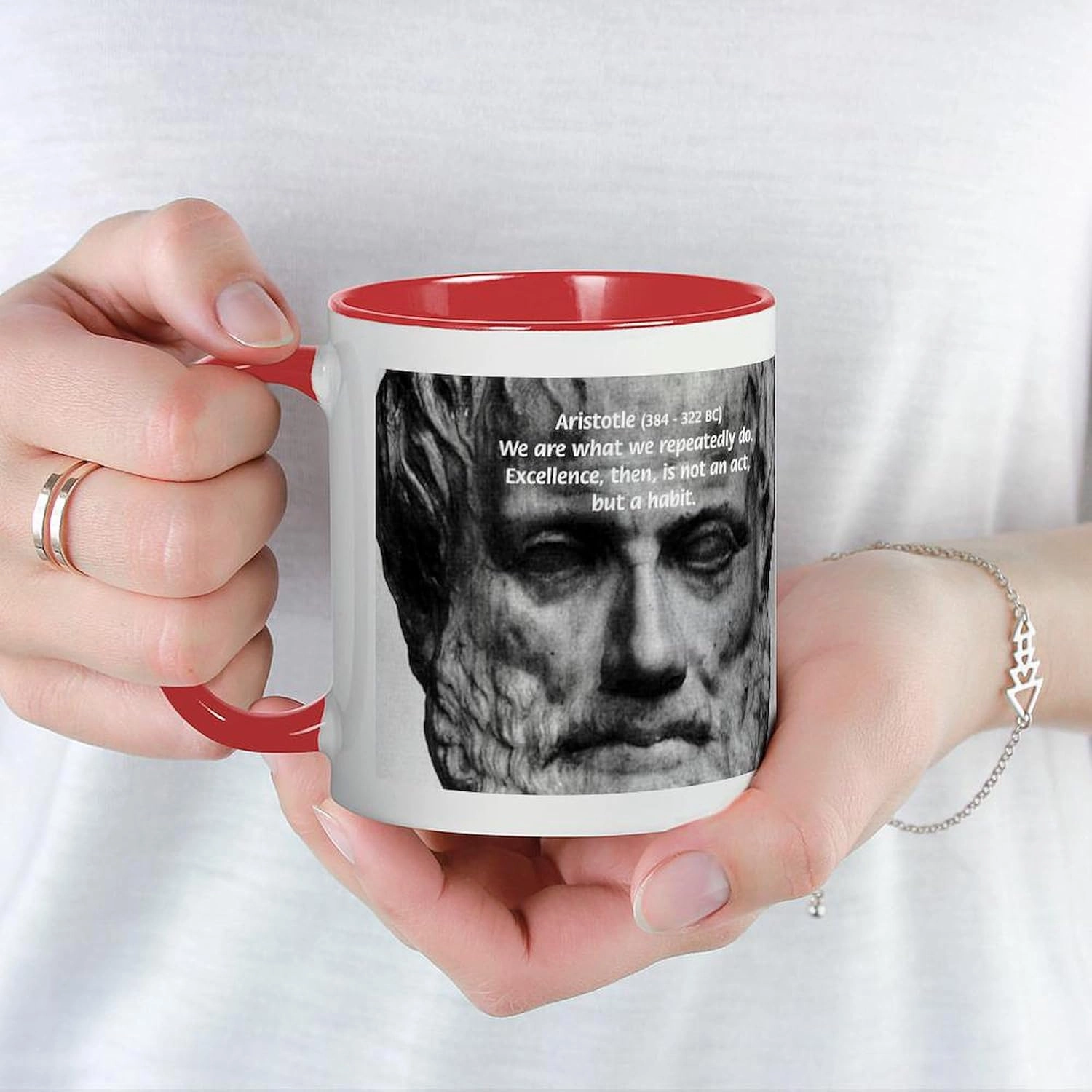 CafePress Greek Philosophy: Aristotle Mug 11 oz (325 ml) Ceramic Coffee Mug