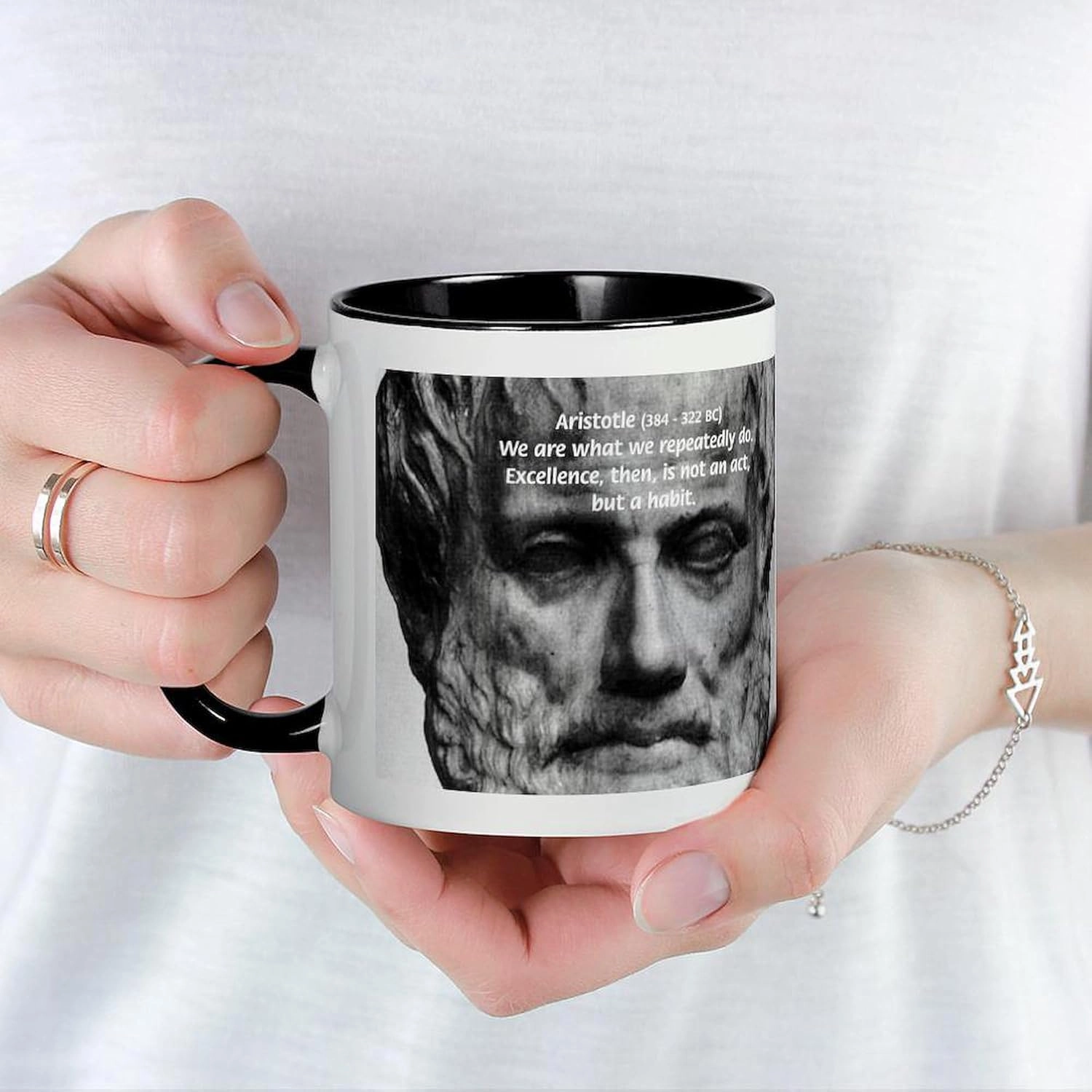CafePress Greek Philosophy: Aristotle Mug 11 oz (325 ml) Ceramic Coffee Mug