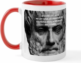 CafePress Greek Philosophy: Aristotle Mug 11 oz (325 ml) Ceramic Coffee Mug