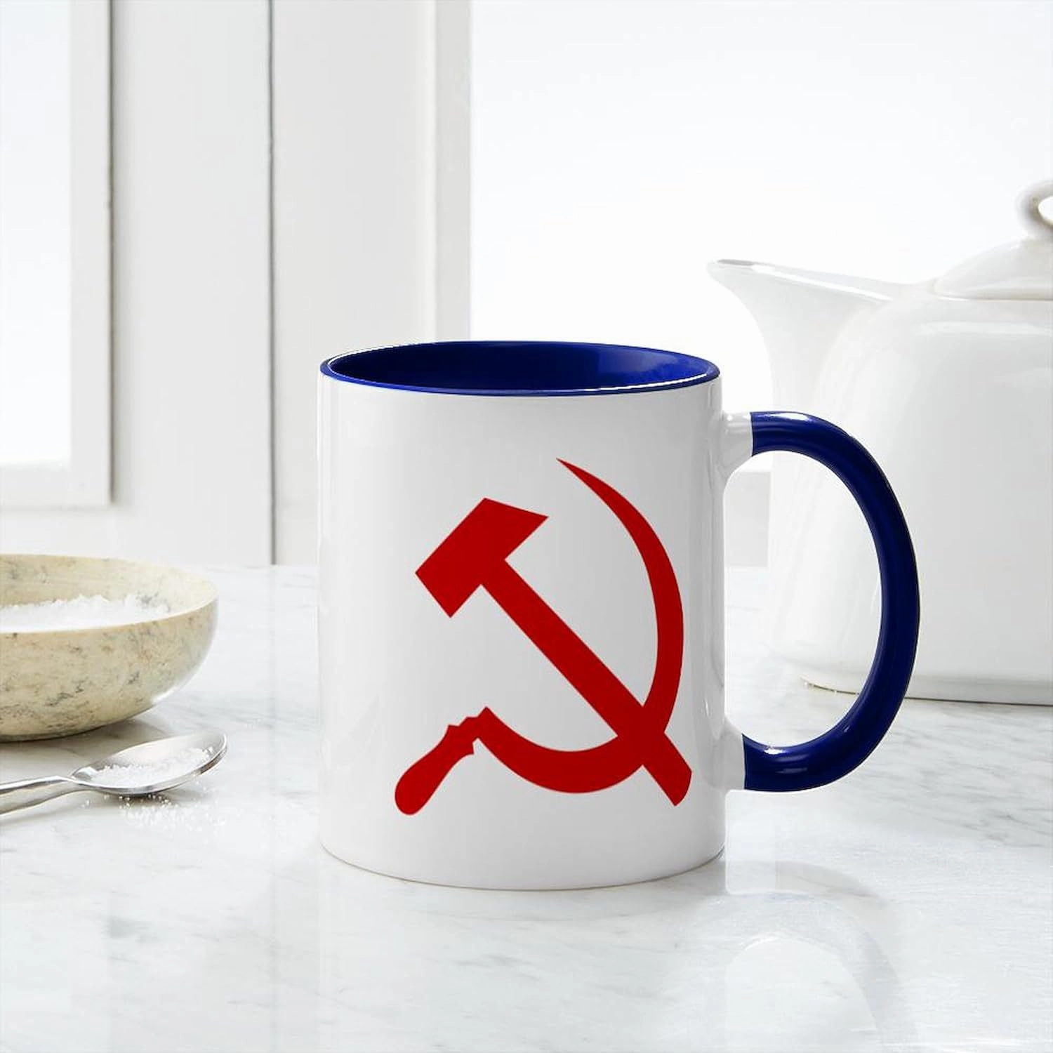 CafePress Hammer And Sickle Mugs 11 oz (325 ml) Ceramic Coffee Mug