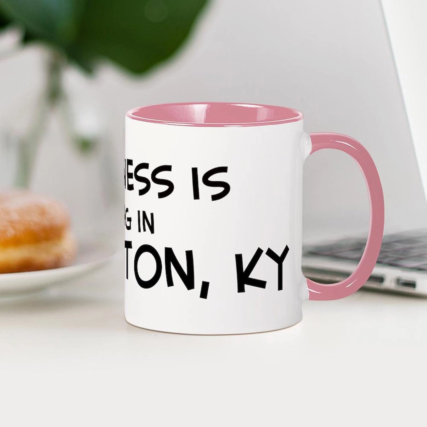 CafePress Happiness Is Covington Mug 11 oz (325 ml) Ceramic Coffee Mug