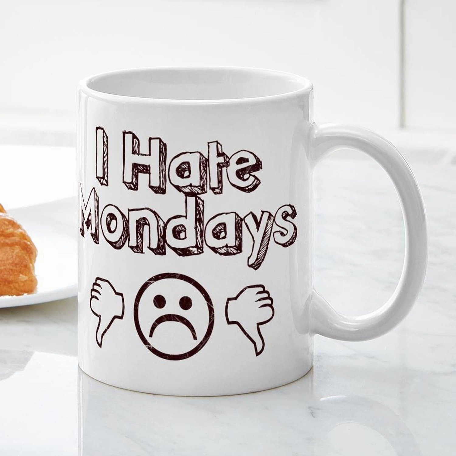 CafePress I Hate Mondays Mug 11 oz (325 ml) Ceramic Coffee Mug