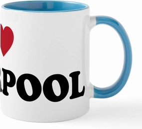 CafePress I Love Liverpool Mug 11 oz (325 ml) Ceramic Coffee Mug