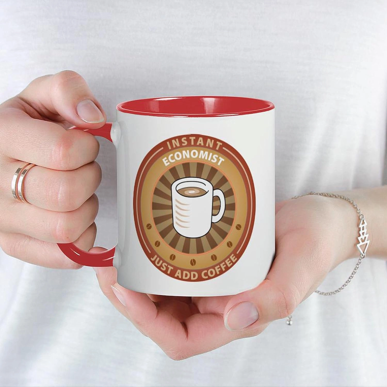 CafePress Instant Economist Mug 11 oz (325 ml) Ceramic Coffee Mug