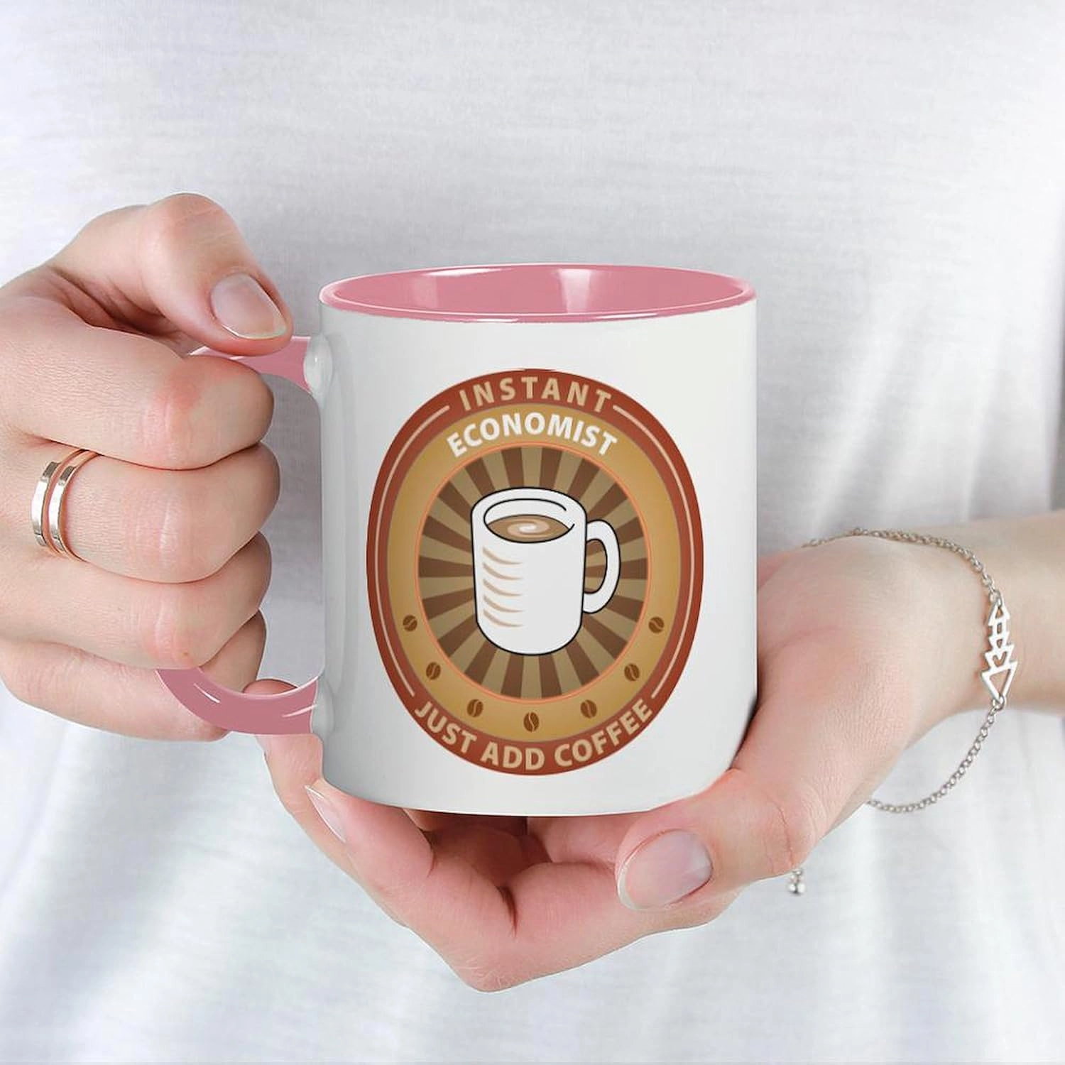 CafePress Instant Economist Mug 11 oz (325 ml) Ceramic Coffee Mug
