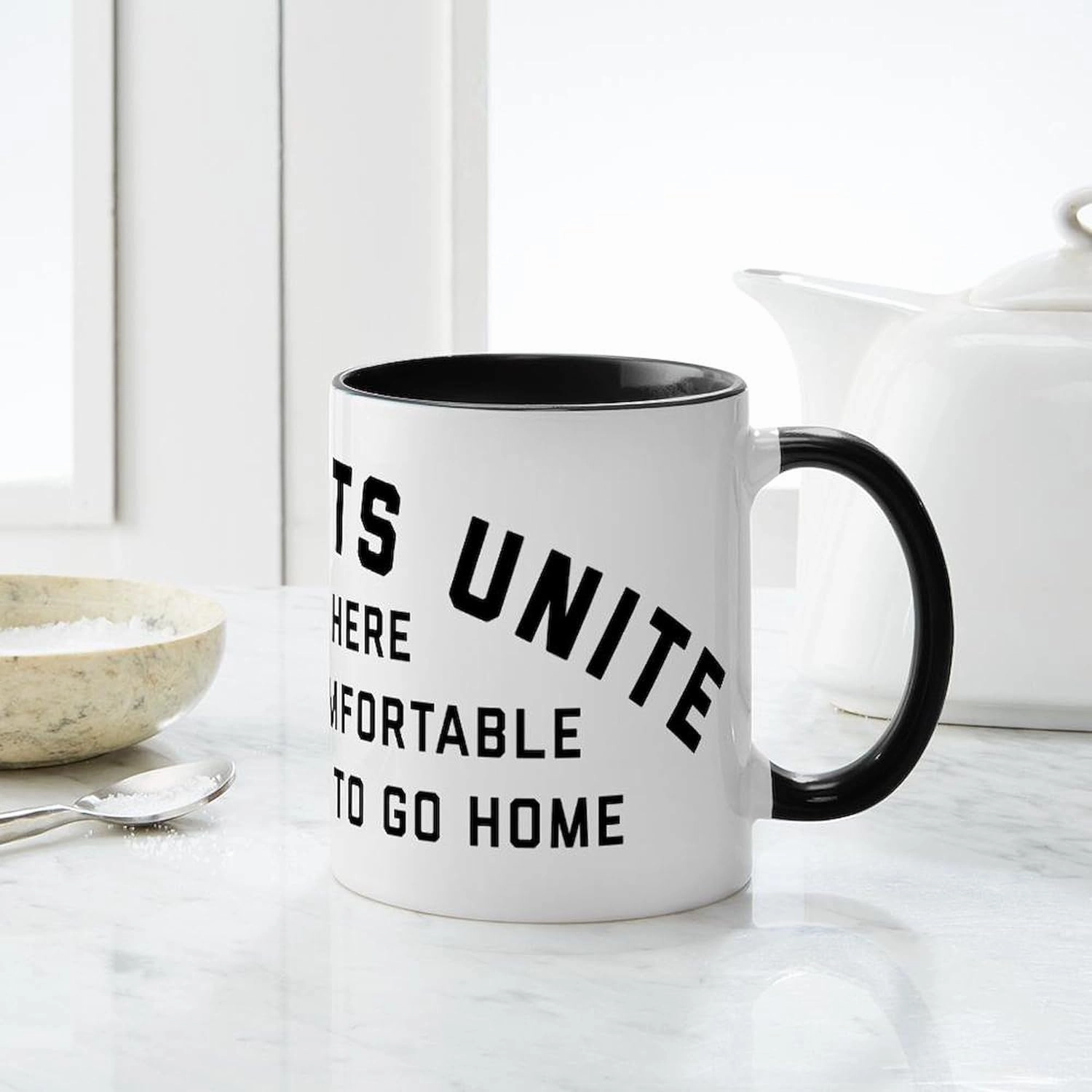 CafePress Introverts Unite 11 oz (325 ml) Ceramic Coffee Mug