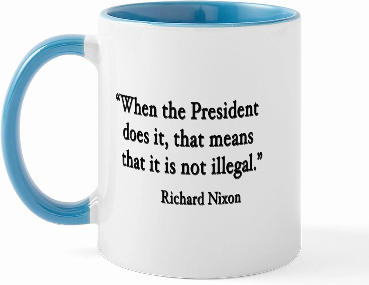 CafePress Nixon Mug 11 oz (325 ml) Ceramic Coffee Mug