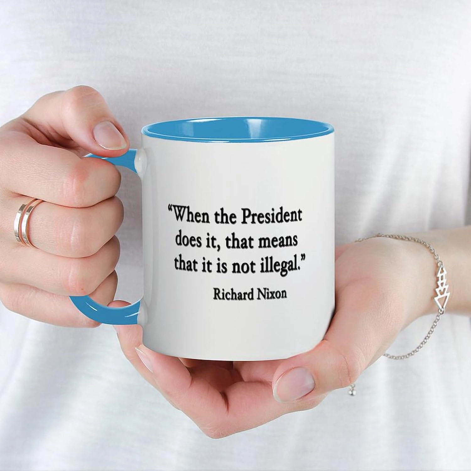 CafePress Nixon Mug 11 oz (325 ml) Ceramic Coffee Mug