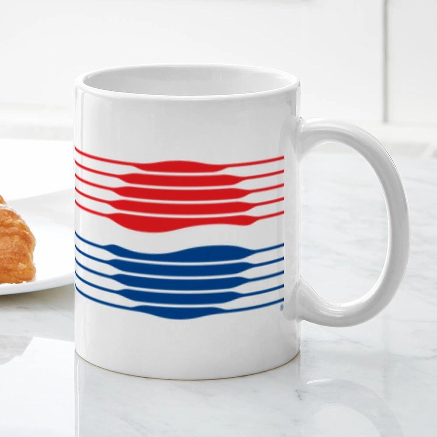 CafePress Pepsi Logo Distorted Mugs 11 oz (325 ml) Ceramic Coffee Mug