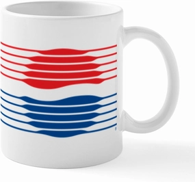 CafePress Pepsi Logo Distorted Mugs 11 oz (325 ml) Ceramic Coffee Mug