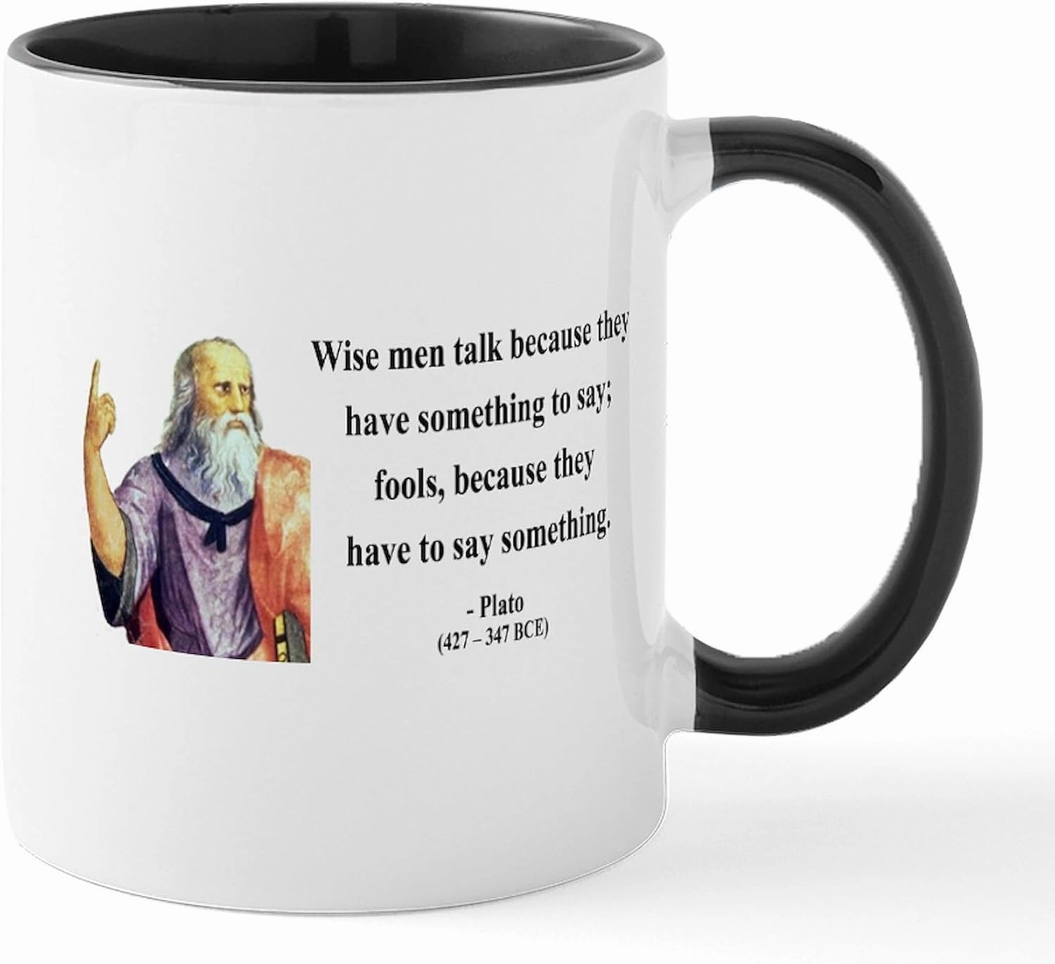 CafePress Plato 9 Mug 11 oz (325 ml) Ceramic Coffee Mug