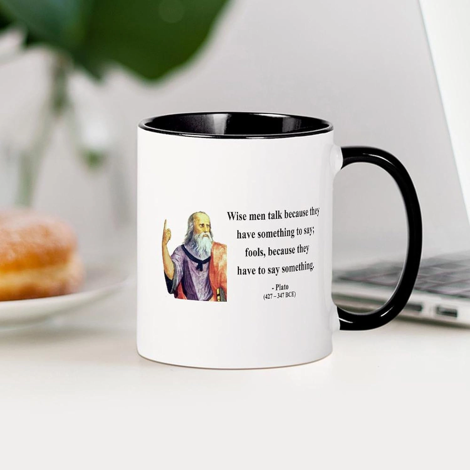 CafePress Plato 9 Mug 11 oz (325 ml) Ceramic Coffee Mug