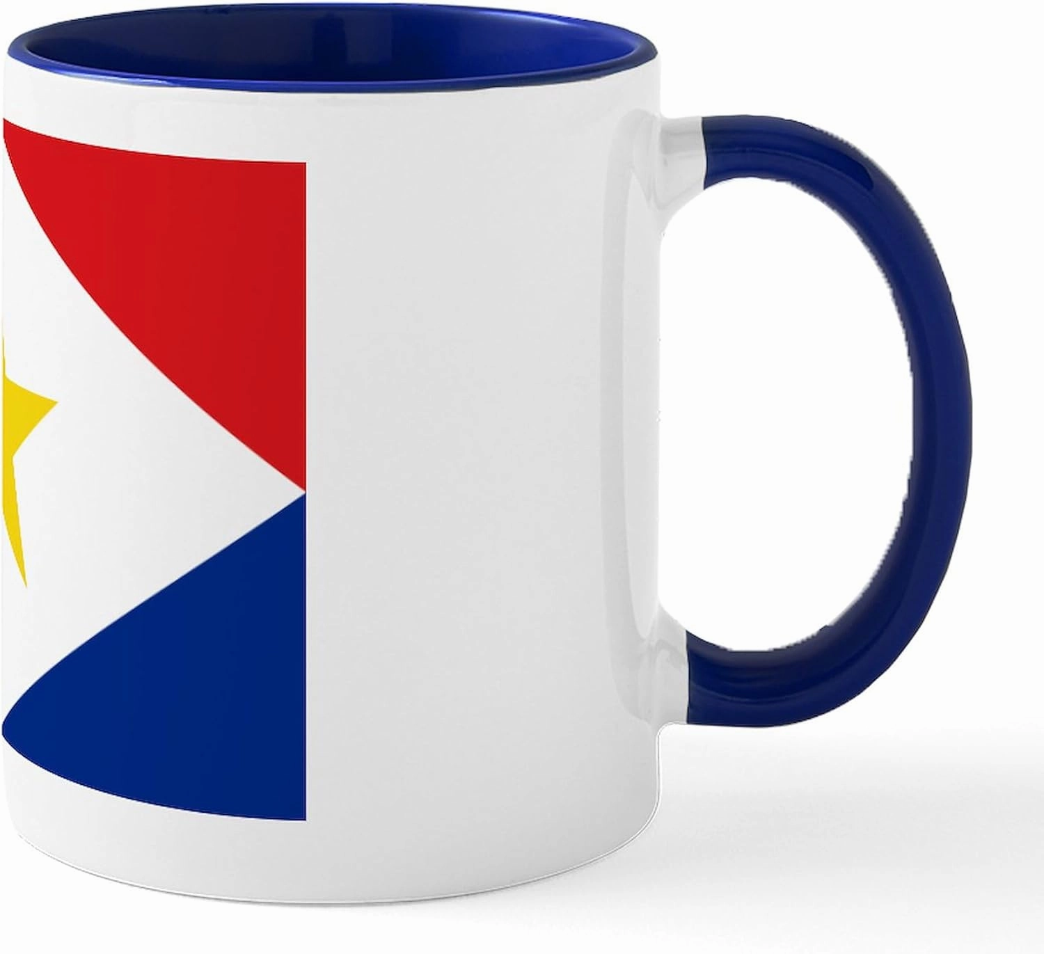 CafePress Saba Flag Mug 11 oz (325 ml) Ceramic Coffee Mug