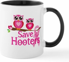 CafePress Save The Hooters Mug 11 oz (325 ml) Ceramic Coffee Mug
