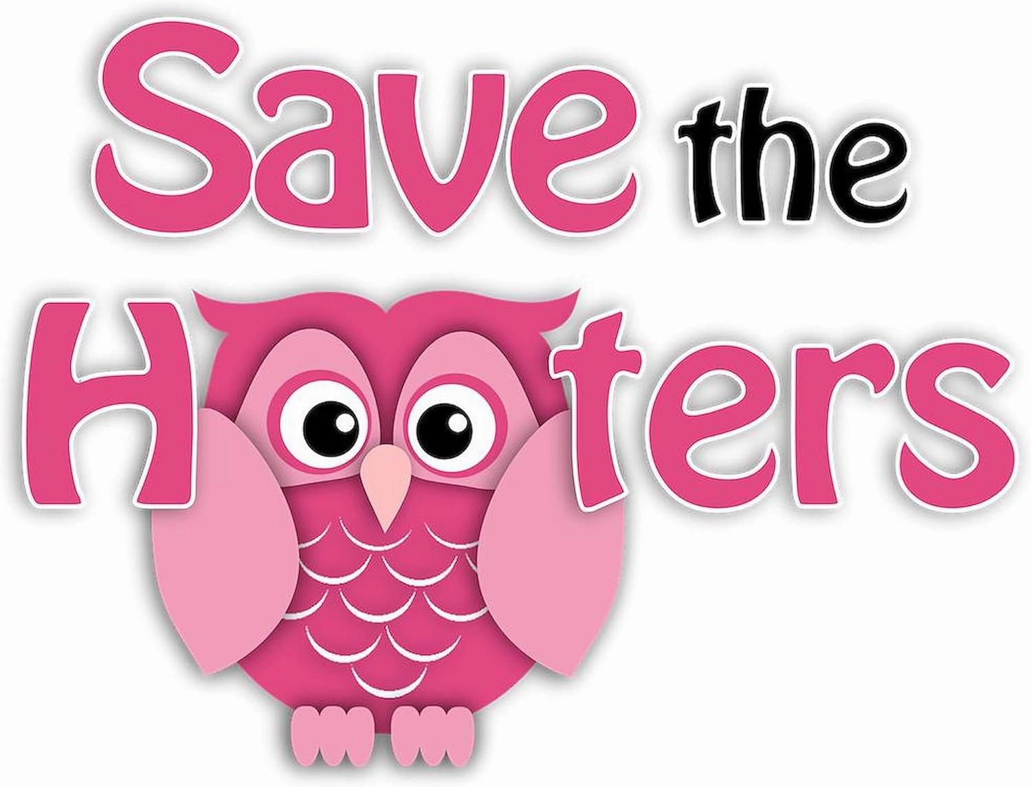 CafePress Save The Hooters Mug 11 oz (325 ml) Ceramic Coffee Mug